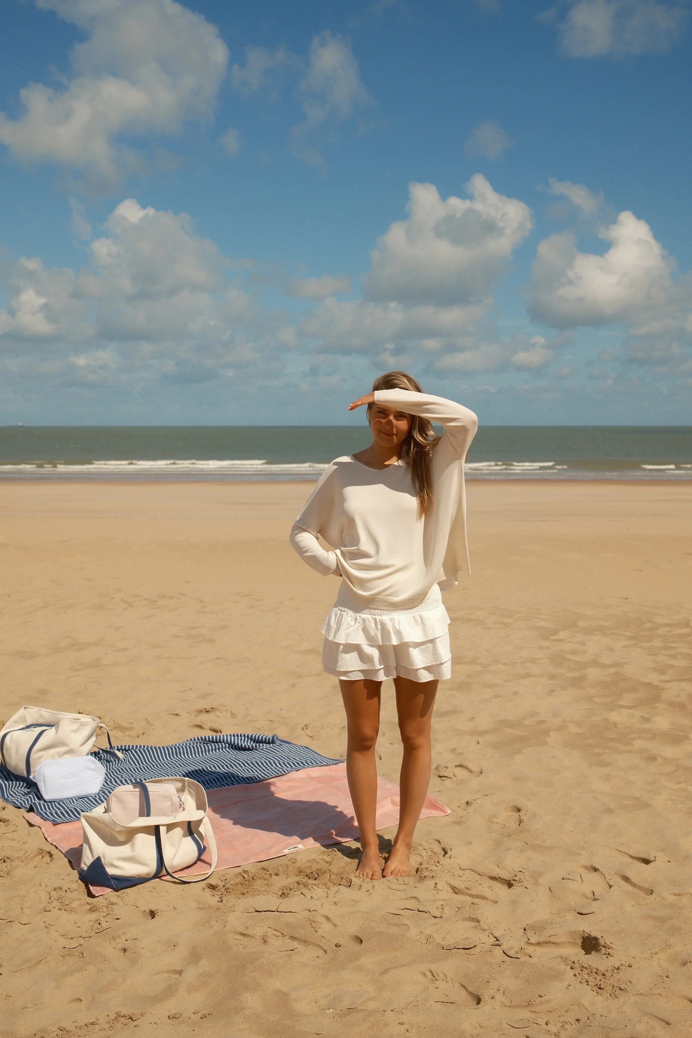 ANNIE SKIRT OFF-WHITE - Image 6