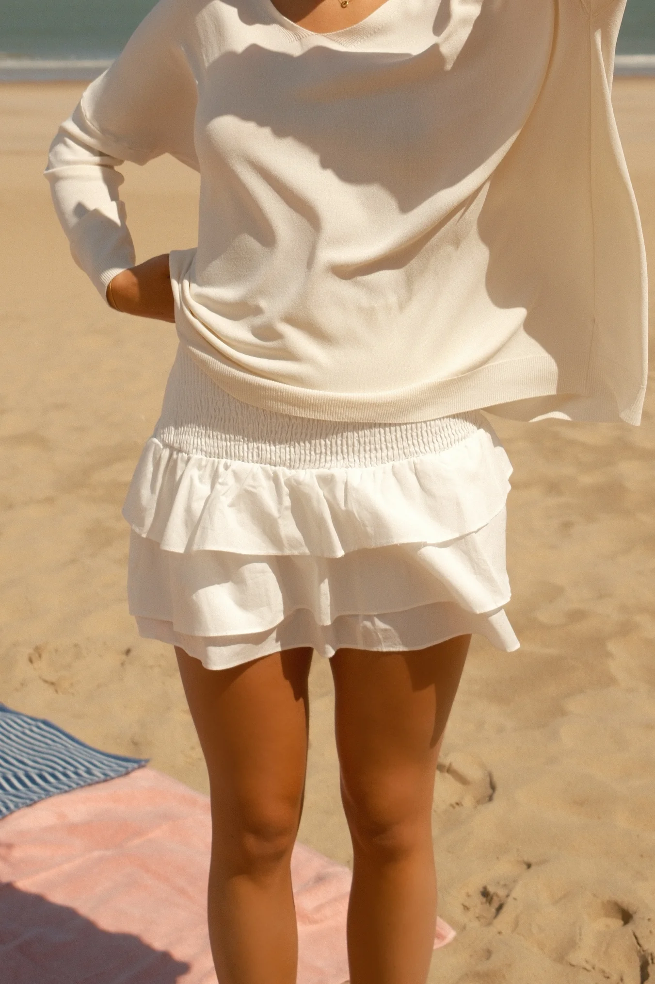 ANNIE SKIRT OFF-WHITE - Image 9