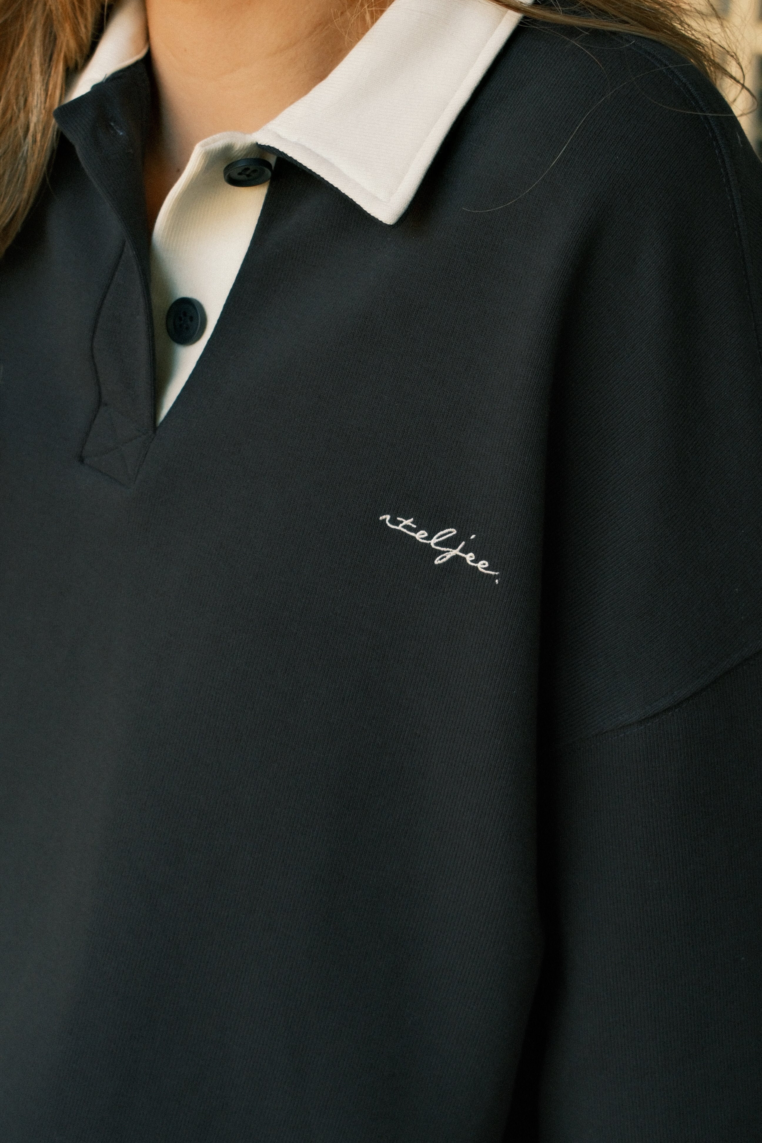ATELJEE SPORT POLOSHIRT NAVY - Image 6
