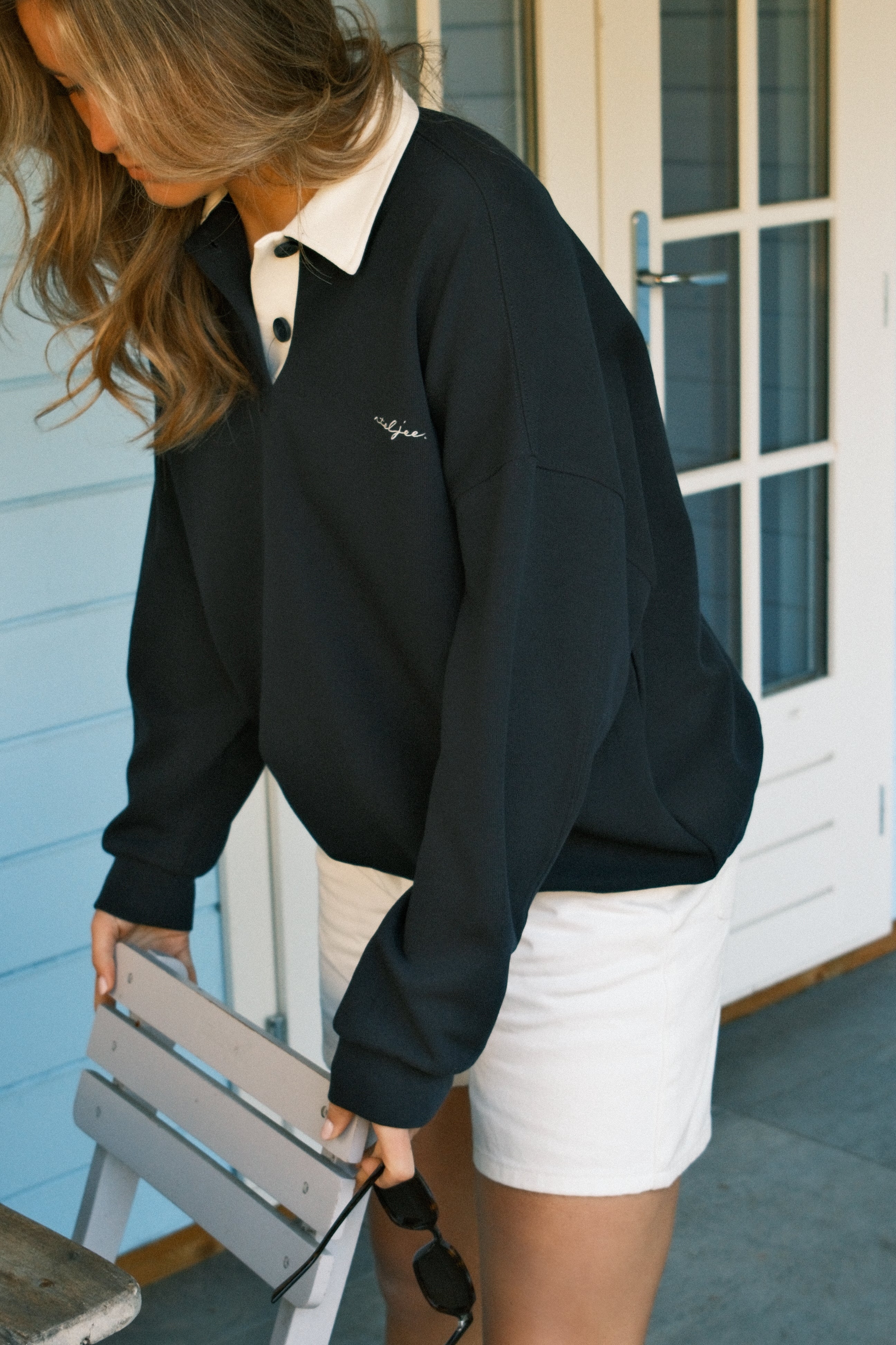 ATELJEE SPORT POLOSHIRT NAVY - Image 8