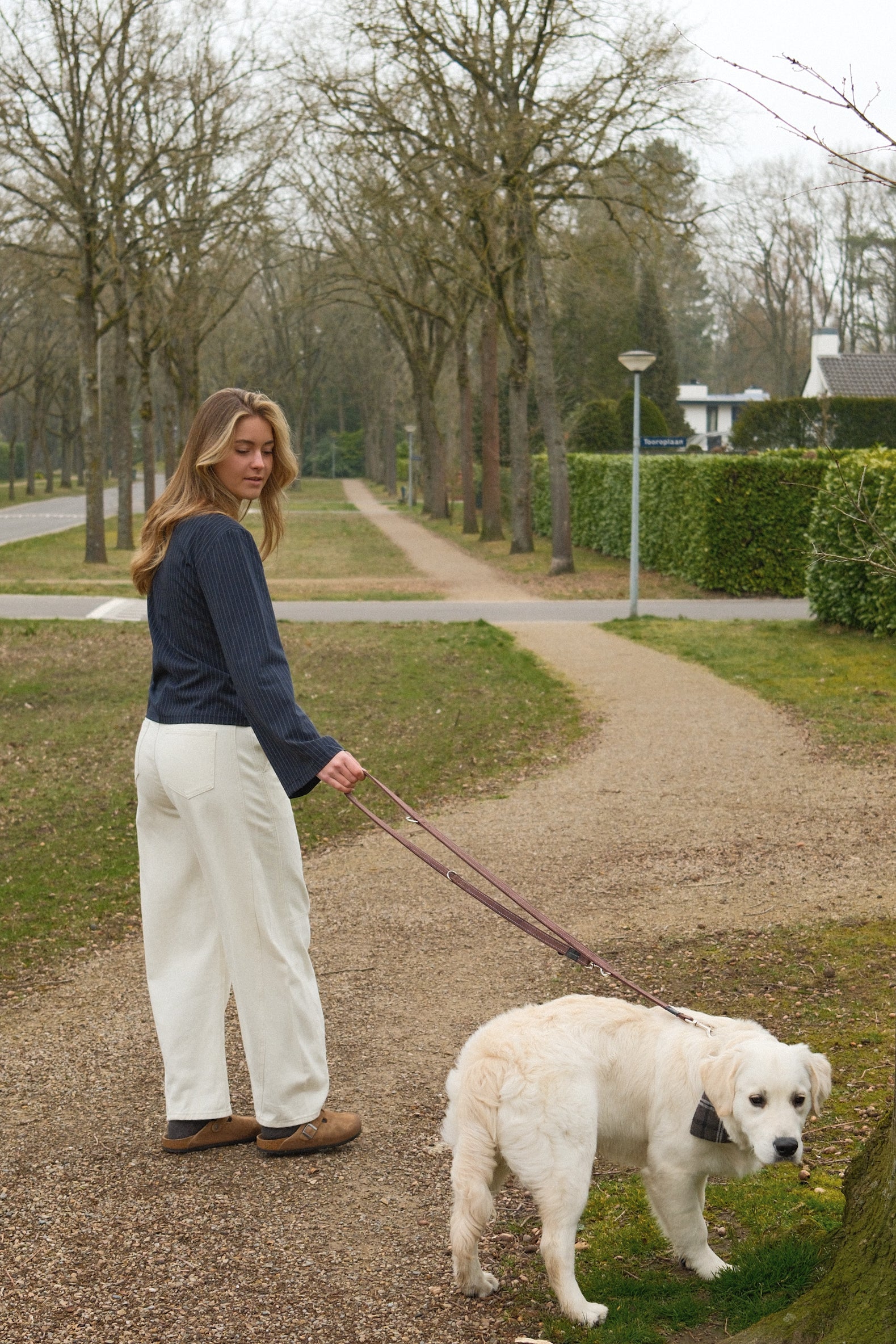 BAGGY BARREL JEANS WHITE - Image 4