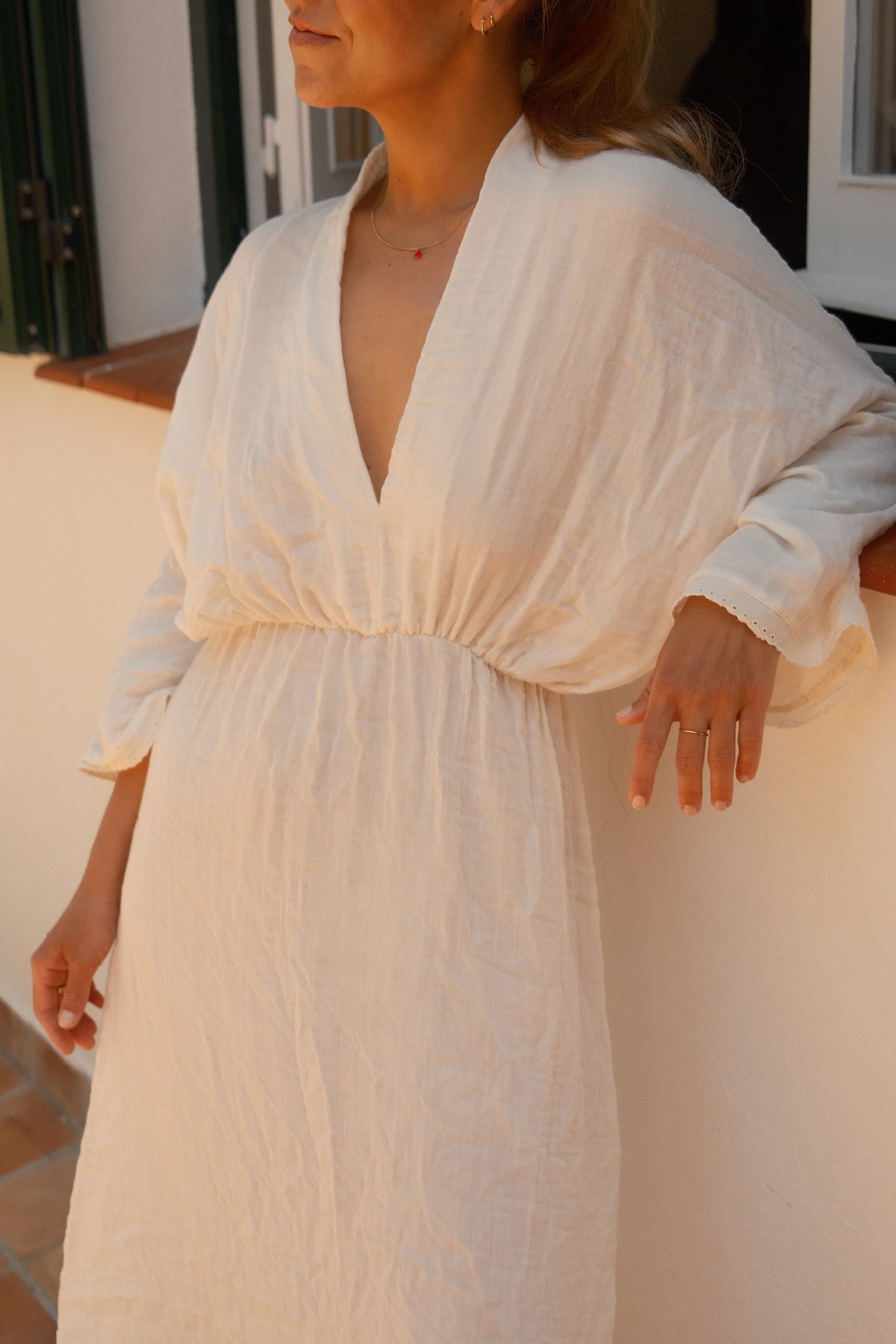 GAZELLE DRESS ECRU - Image 6