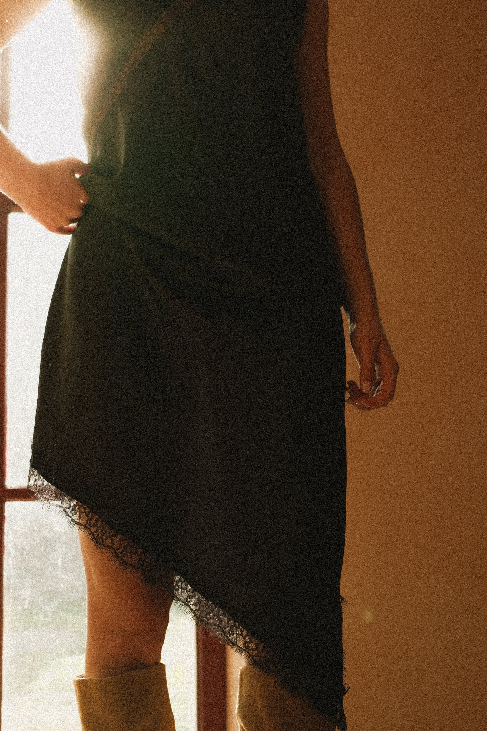 LACY DRESS BLACK - Image 13