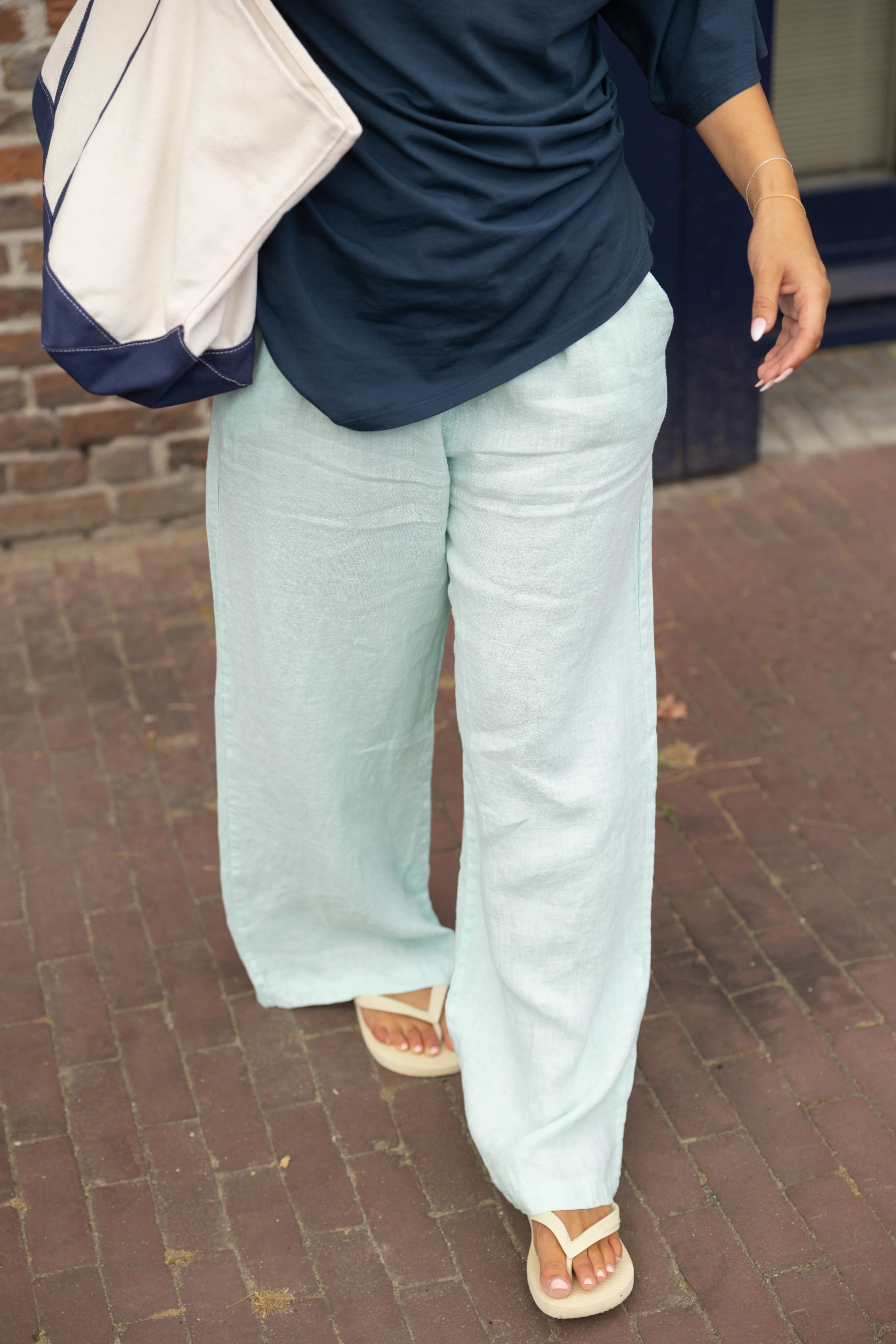 LINNEN RAE PANTS LIGHTGREEN - Image 7