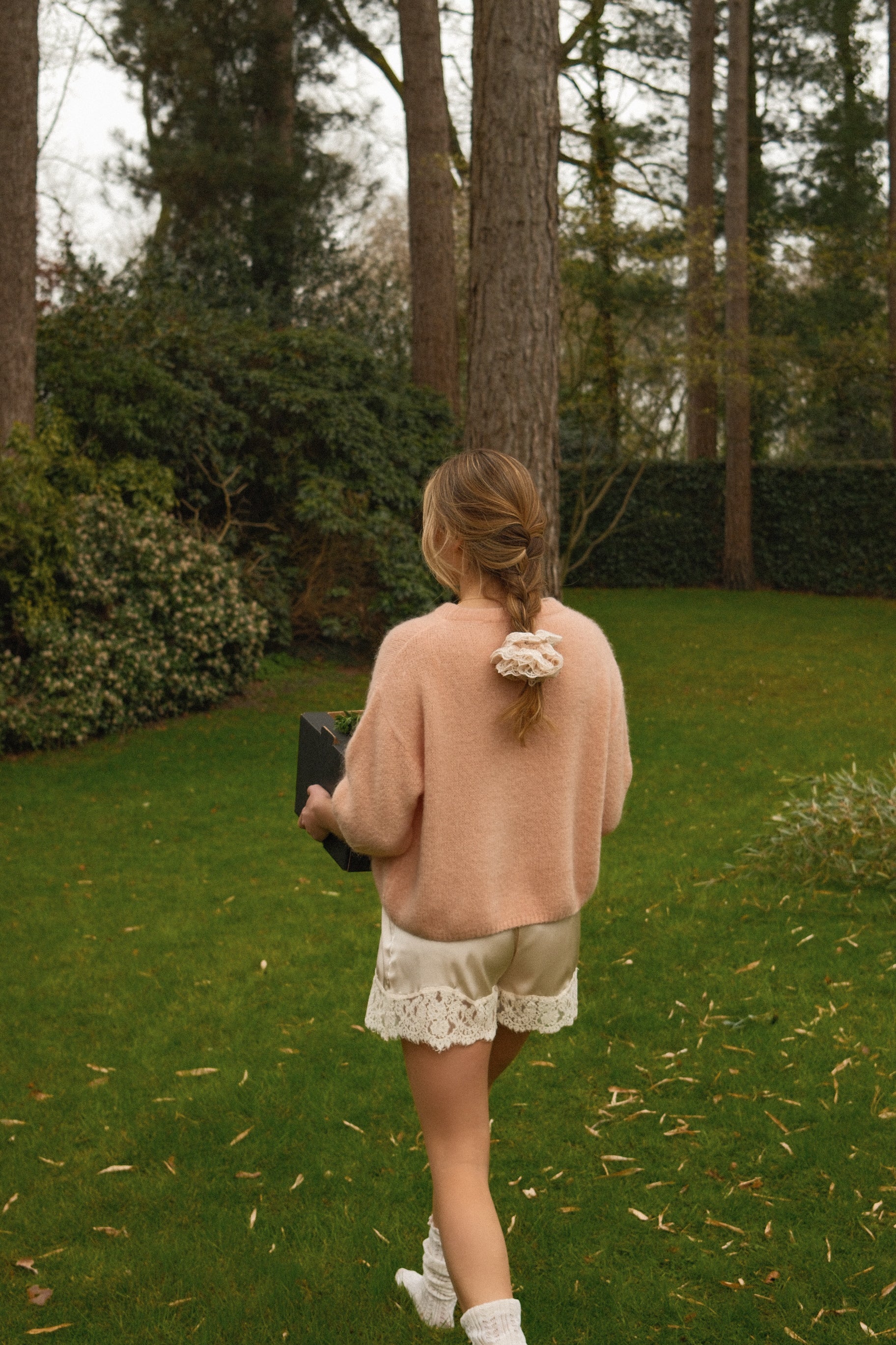 MOHAIR TESS KNIT PEACH - Image 3