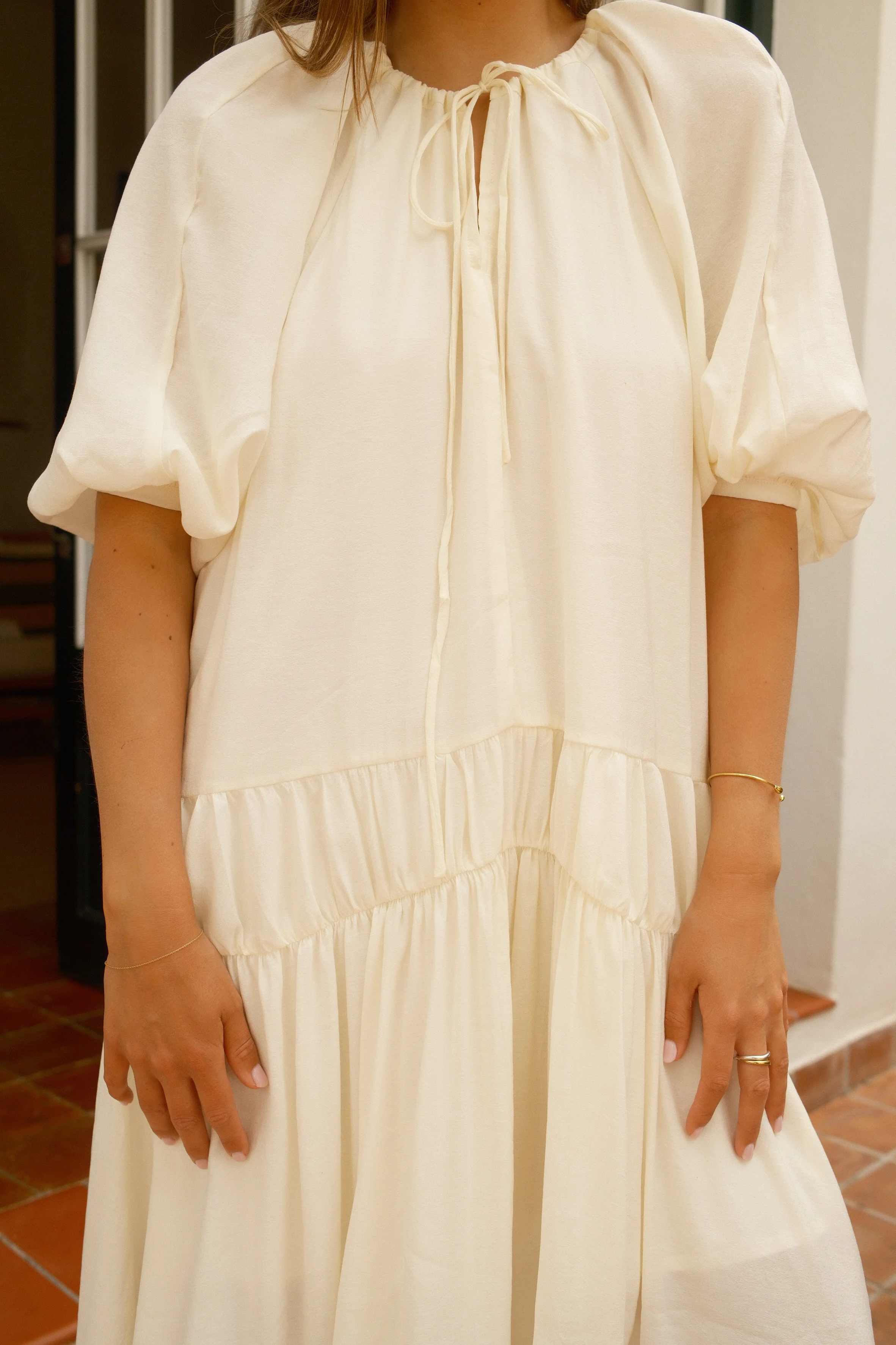 OLIVIA MAXI DRESS ECRU - Image 5