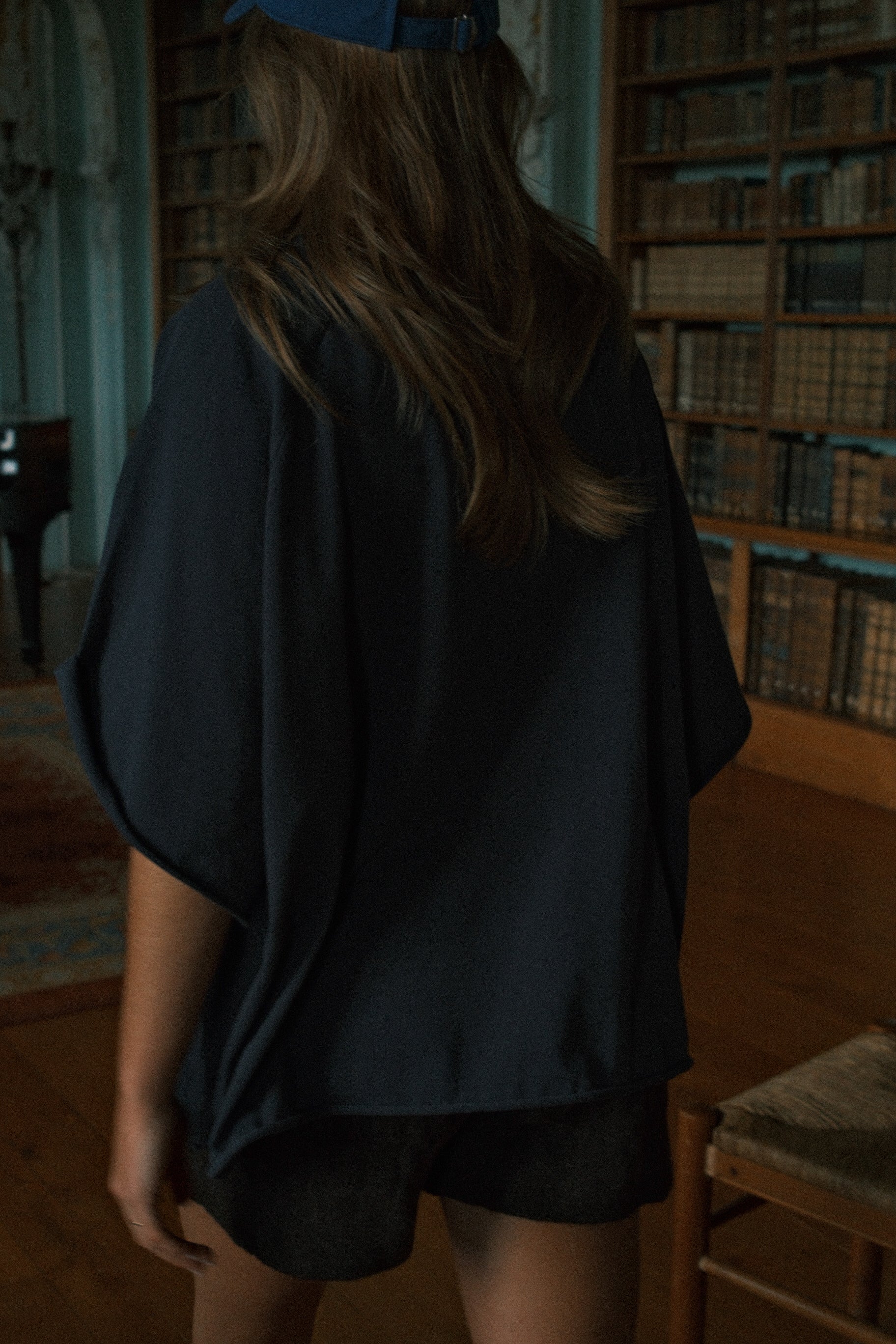 OVERSIZED ESSENTIAL TEE NAVY - Image 16