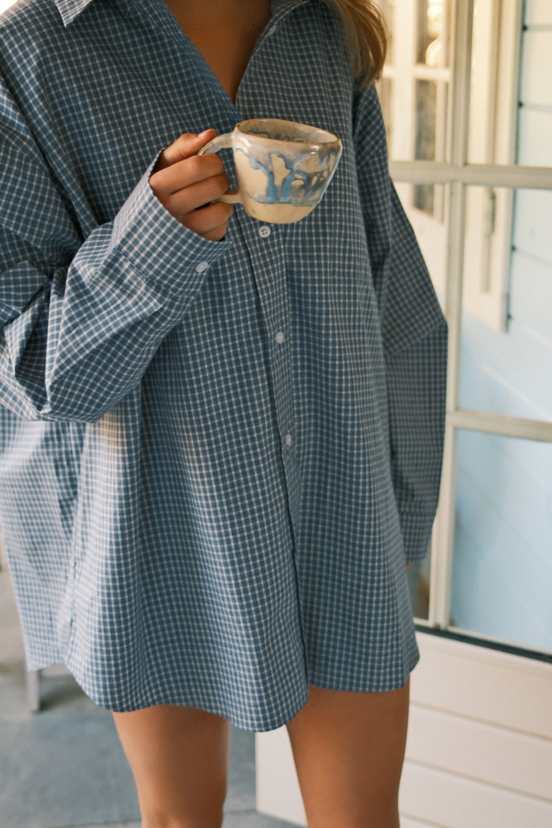 SIGNATURE ATELJEE SHIRT BLUE - Image 6