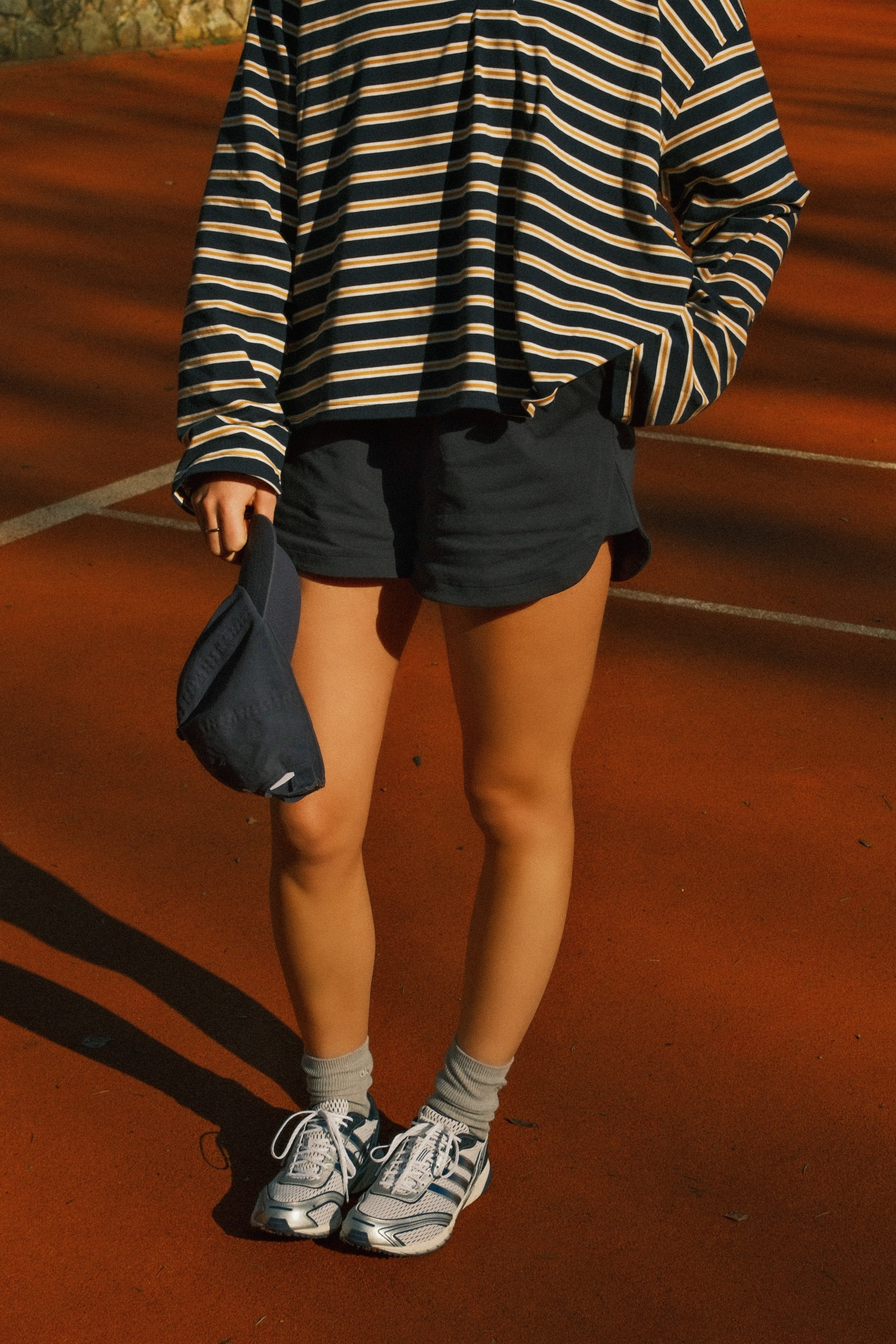 STRIPED HAILEY POLO NAVY - Image 7