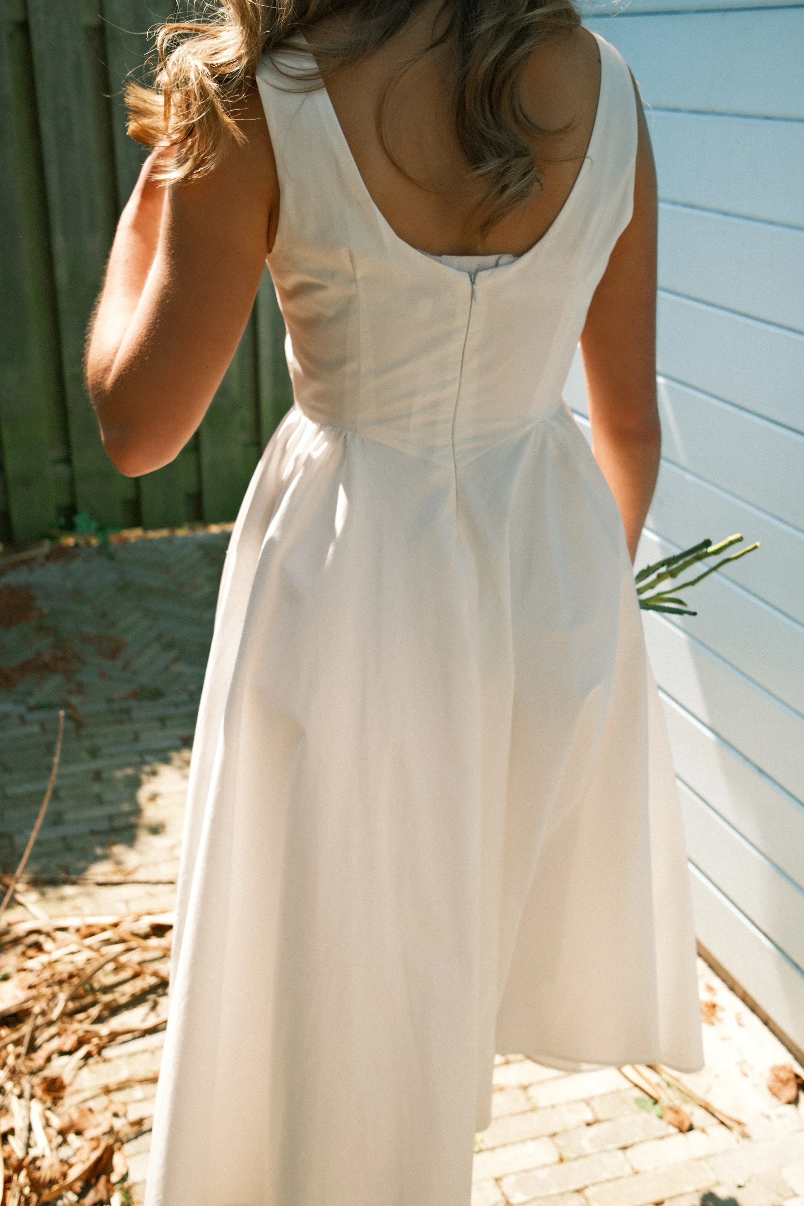 THE ROSIE DRESS WHITE - Image 5